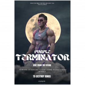 Purple Terminator Poster