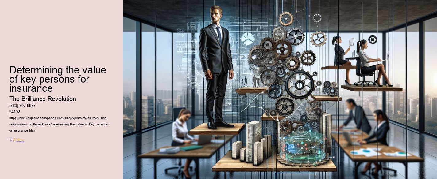 Determining the value of key persons for insurance