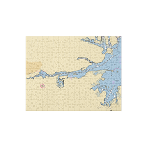 Riverhead Yacht Club (Holtsville, NY) NOAA Chart Jigsaw Puzzle