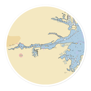 Riverhead Yacht Club (Holtsville, NY) NOAA Chart Sticker