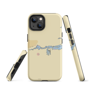 The Riverhead Moose Lodge #1742 Marina & Yacht Club (Holtsville, NY) NOAA Chart  Tough iPhone Case