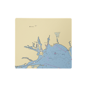 Lighthouse Marina (Holtsville, NY) NOAA Chart  Gaming Mouse Pad