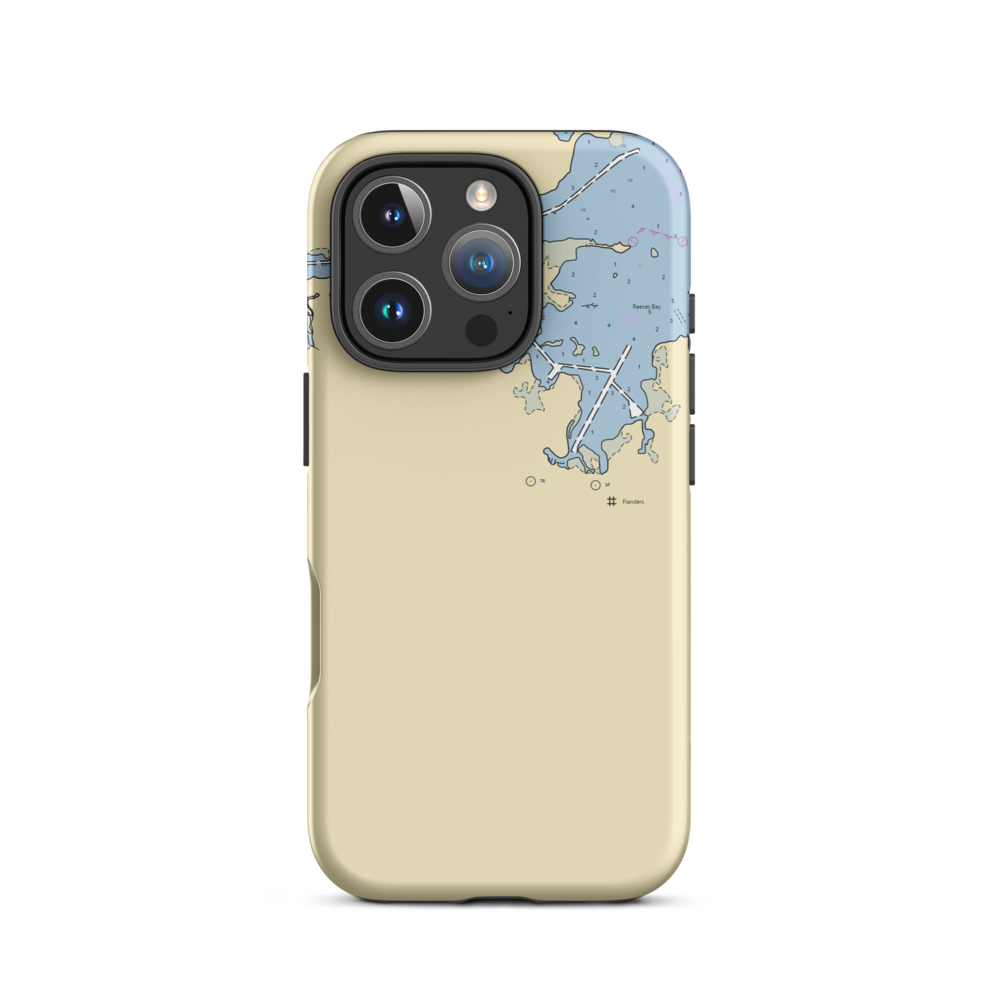 Gateway Marine (Holtsville, NY) NOAA Chart  Tough iPhone Case iPhone 16 Pro model shown