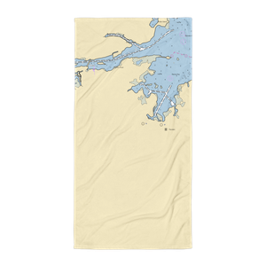 Gateway Marine (Holtsville, NY) NOAA Chart Towel