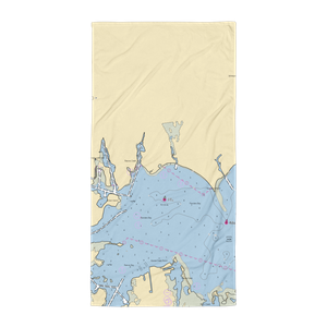 Dreamer's Cove Motel (Holtsville, NY) NOAA Chart Towel