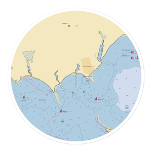 Great Peconic Bay Marina (Holtsville, NY) NOAA Chart Sticker