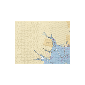 Hampton Marine Center (Holtsville, NY) NOAA Chart Jigsaw Puzzle