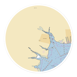 Hampton Marine Center (Holtsville, NY) NOAA Chart Sticker