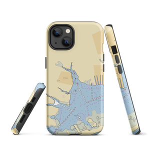 Aldrich Boat Yard & Marina (Holtsville, NY) NOAA Chart  Tough iPhone Case