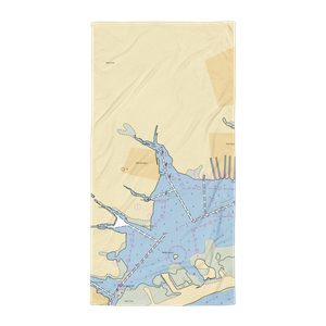 Aldrich Boat Yard & Marina (Holtsville, NY) NOAA Chart Towel