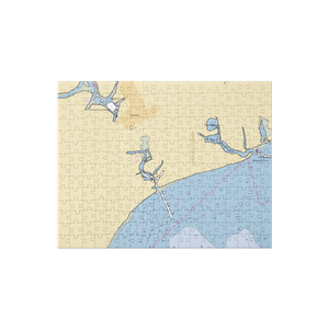 Strong's Marine: Mattituck Bay (Holtsville, NY) NOAA Chart Jigsaw Puzzle