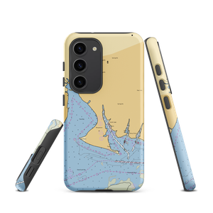 Ponquogue Power Sports Marina (Holtsville, NY) NOAA Chart Samsung Phone Case