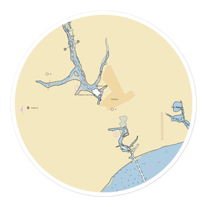 Strong's Water Club & Marina (Holtsville, NY) NOAA Chart Sticker