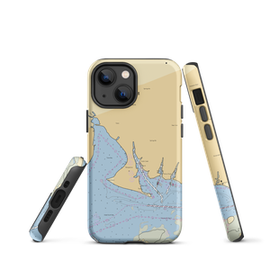 Tiana Bay Estates Beach & Yacht Club (Holtsville, NY) NOAA Chart  Tough iPhone Case