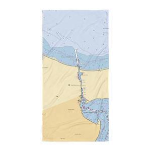 Hampton Watercraft & Marine - Shinnecock Canal (Holtsville, NY) NOAA Chart Towel