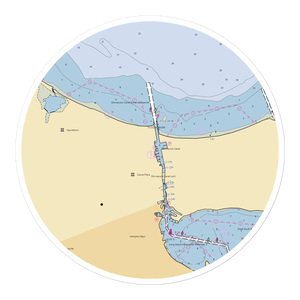 Hampton Watercraft & Marine - Shinnecock Canal (Holtsville, NY) NOAA Chart Sticker