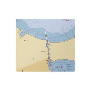 Shinnecock Canal County Marina (Holtsville, NY) NOAA Chart  Gaming Mouse Pad