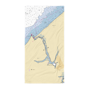 Strong's Yacht Center (Holtsville, NY) NOAA Chart Towel