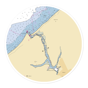 Mattituck Commercial Dock (Holtsville, NY) NOAA Chart Sticker