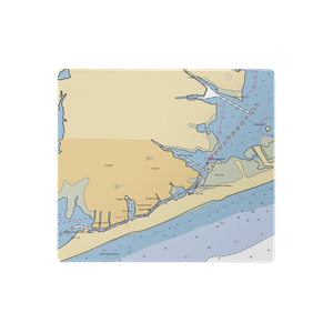 Shinnecock Yacht Club (Holtsville, NY) NOAA Chart  Gaming Mouse Pad