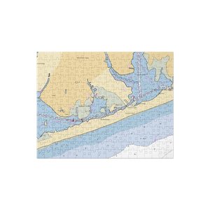 Westhampton Beach Village Marina (Holtsville, NY) NOAA Chart Jigsaw Puzzle