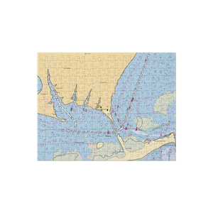 Molnar's Landing Inc (Holtsville, NY) NOAA Chart Jigsaw Puzzle