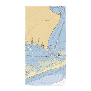 Molnar's Landing Inc (Holtsville, NY) NOAA Chart Towel