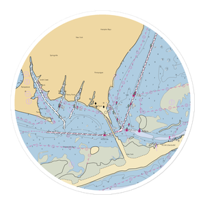 Molnar's Landing Inc (Holtsville, NY) NOAA Chart Sticker