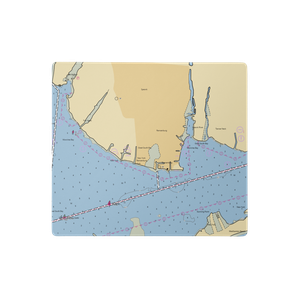 Westhampton Yacht Squadron (Holtsville, NY) NOAA Chart  Gaming Mouse Pad