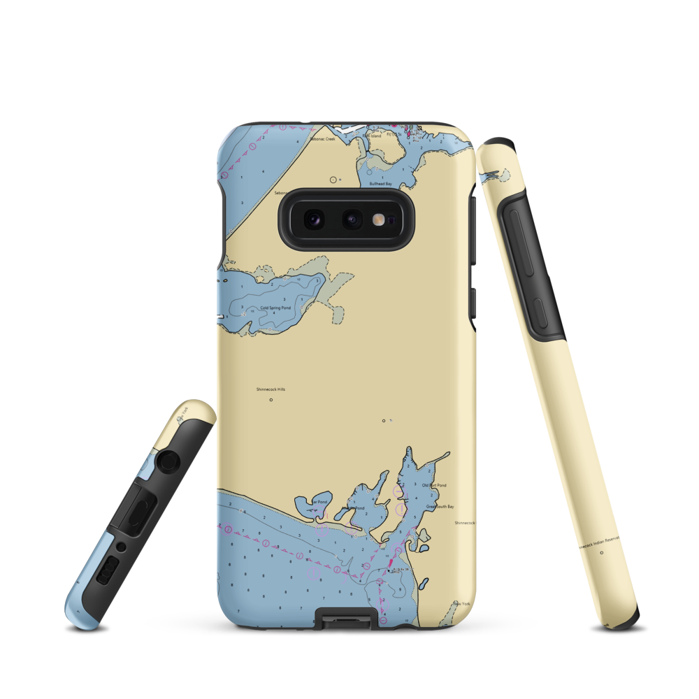 Dave Bofill Marine (Holtsville, NY) NOAA Chart Samsung Phone Case Samsung Galaxy S10e model shown