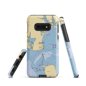 Shagwong Marina—New Suffolk (Holtsville, NY) NOAA Chart Samsung Phone Case