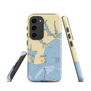 Shagwong Marina—Cutchogue (Holtsville, NY) NOAA Chart Samsung Phone Case