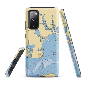 Shagwong Marina—Cutchogue (Holtsville, NY) NOAA Chart Samsung Phone Case