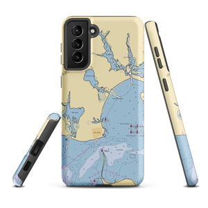 Shagwong Marina—Cutchogue (Holtsville, NY) NOAA Chart Samsung Phone Case