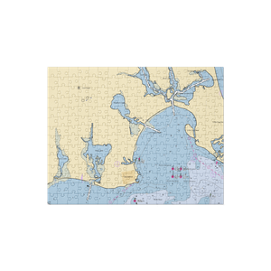 Shagwong Marina—Cutchogue (Holtsville, NY) NOAA Chart Jigsaw Puzzle