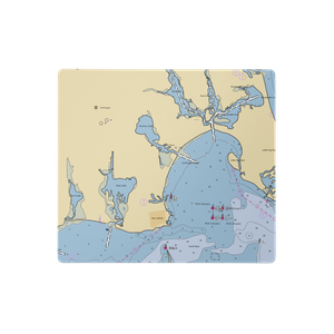 Shagwong Marina—Cutchogue (Holtsville, NY) NOAA Chart  Gaming Mouse Pad