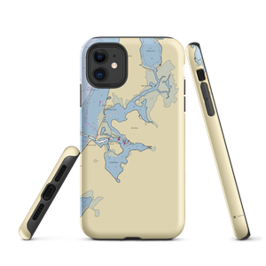 Bullhead Yacht Club Inc (Holtsville, NY) NOAA Chart  Tough iPhone Case