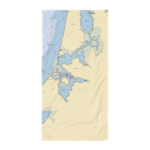 Bullhead Yacht Club Inc (Holtsville, NY) NOAA Chart Towel