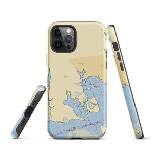 Swezey's Hart Cove Marina (Holtsville, NY) NOAA Chart  Tough iPhone Case