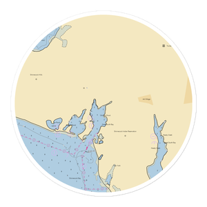 Strong's Southampton Shinnecock Bay Marina (Holtsville, NY) NOAA Chart Sticker