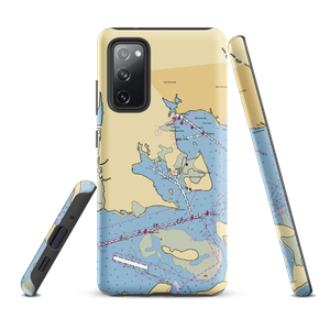 Silly Lily Fishing Station (Holtsville, NY) NOAA Chart Samsung Phone Case