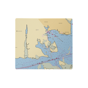 Silly Lily Fishing Station (Holtsville, NY) NOAA Chart  Gaming Mouse Pad