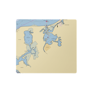 Strong's Marine of Southampton (Holtsville, NY) NOAA Chart  Gaming Mouse Pad