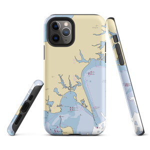 Strong's at Broadwaters Cove (Holtsville, NY) NOAA Chart  Tough iPhone Case