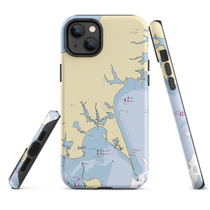 Strong's at Broadwaters Cove (Holtsville, NY) NOAA Chart  Tough iPhone Case