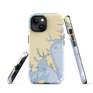 Strong's at Broadwaters Cove (Holtsville, NY) NOAA Chart  Tough iPhone Case