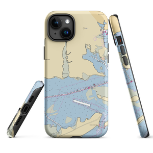 Tadsens Fishing Station & Marina (Holtsville, NY) NOAA Chart  Tough iPhone Case