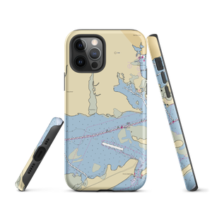 Tadsens Fishing Station & Marina (Holtsville, NY) NOAA Chart  Tough iPhone Case