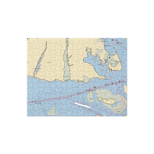 Tadsens Fishing Station & Marina (Holtsville, NY) NOAA Chart Jigsaw Puzzle