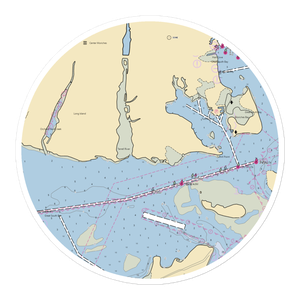 Tadsens Fishing Station & Marina (Holtsville, NY) NOAA Chart Sticker